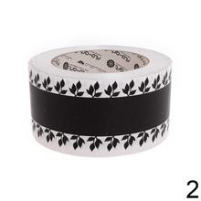 Stuha 6cmx50y v rôznych farbách s listovým vzorom.