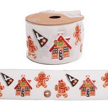 STUHA vian perník 6,3cm/10m 5019 - Vánoční stuhy | FLORASYSTEM