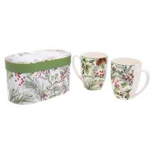 AKCIA! ŠÁLKY S/2 vian imelo - Šálky vánoční | FLORASYSTEM