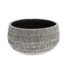 Miska Tobias bielo-sivá V14x28cm - Obal mísa | FLORASYSTEM