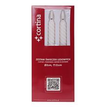 SVIEČKA STOLOVÁ LED S BATER.BIELA 24cm S/2 - Led světlo | FLORASYSTEM