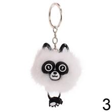 Kľúčenka zvieratko s plyšovým vzhľadom.