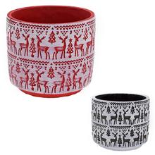 SUPER CENA OBAL CEMENT OKR.JELENE 13X13XV11,5CM - FLORASYSTEM