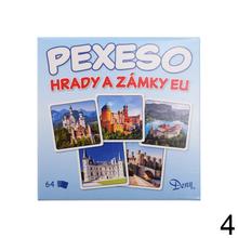 Krabička PEXESO mix s kartami na hranie.