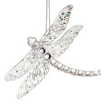 Závesné ozdoby v tvare vážky s glitrami.