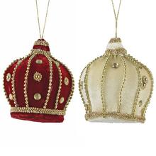 KORUNKA záves zo zamat/akryl 2ass - Ozdoby ostatní | FLORASYSTEM