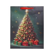 AGB2019505 TAŠKA darč. V33,5x26,5+13cm Christmas tree - FLORASYSTEM