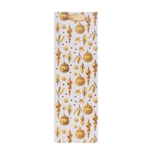 AGB2017004 TAŠKA darč. V37x12+10cm Golden Glow bottle - Taška na fľašu 36x12x8cm | FLORASYSTEM