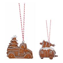 AUTIČKO záves/perník polyres 3ass 7,5x7x4,5 - FLORASYSTEM