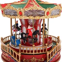 Vianočný kolotoč s LED svetlom, 28 cm.