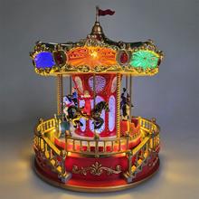 Vianočný kolotoč s LED svetlom, 28 cm.