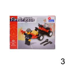 Stavebnica HASIČI, MIX s rôznymi modelmi hasičských áut.