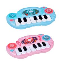 klavír, interaktívna farebná hudobná hračka,22 x 12 x 3,5 cm - FLORASYSTEM
