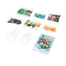 Technické bloky Veľká kytica divokých kvetov + fľaša 618 ks