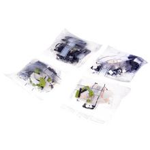 Technické bloky 2 v 1 športové auto a vesmírna loď.