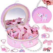 Očarujúca šperkovnica z ekokože so zrkadlom a vlasovými doplnkami - FLORASYSTEM