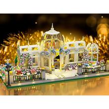 Neoklasicistické kocky BOTANICKÁ ZÁHRADA so svetelnými efektmi