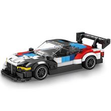 Technické bloky Superauto RACING s 363 dielmi a spojlerom.