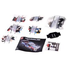 Technické bloky Superauto RACING s 363 dielmi a spojlerom.