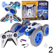 Diaľkovo ovládané SUPER RÝCHLE KASKADERSKÉ auto s parou a svetlom.