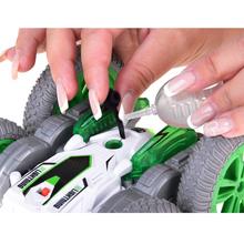 Diaľkovo ovládané SUPER RÝCHLE KASKADERSKÉ auto s parou a svetlom.