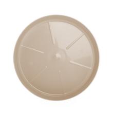 608 MISKA NR7 BEŽOVÁ 28,1xh4,1CM - Miska okrúhla pod kvetináč | FLORASYSTEM