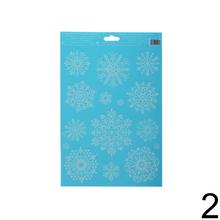 Vianočná fólia na okná so snehovými vločkami.