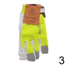 Rukavice REFLEX WINTER v žltej a sivej farbe.