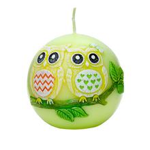 FUNNY SOVA KOULE 80 BL.ZELENÁ - FLORASYSTEM