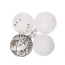 GUĽA SKLO S/4 MIX 10CM BIELA SUPER CENA! - Skleněné | FLORASYSTEM