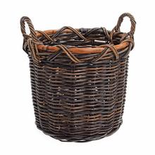 Kôš ratan s uchom 48x48x44/53cm SR-59-723.KR/v - Proutené obaly | FLORASYSTEM