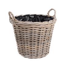 Kôš ratan s ušami /fólia veľký - Proutené obaly | FLORASYSTEM