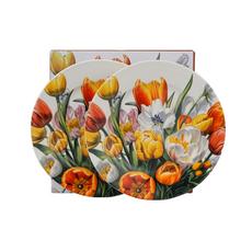 TANIER dezert. S/2 tulipány - Šálky a keramika | FLORASYSTEM