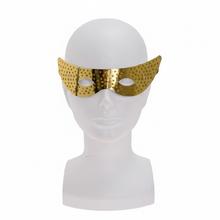 Škraboška papierová, zlatá S/6