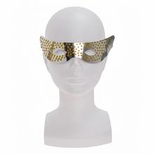 Škraboška papierová, zlatá S/6