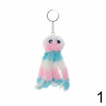 Prívesok chobotnička v pastelových farbách.