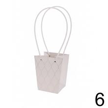 Taška na kvety mix vzor s dlhými uchami.