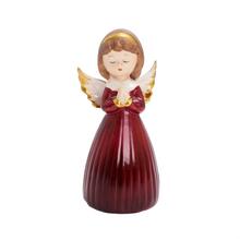 ANJEL MODLIACI BIE/ZLA/ČER PORC 8,5*7,8*16,5CM - FLORASYSTEM