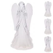 LED svetlo v tvare anjela, 15x11x23 cm.