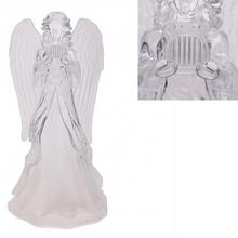 LED svetlo v tvare anjela, 15x11x23 cm.