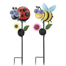 Solár včielka zápich 10,5x16,7x78cm - FLORASYSTEM