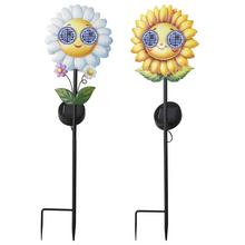 Solár slnečnica zápich 10,5x16,7x78cm - Záhradné osvetlenie | FLORASYSTEM