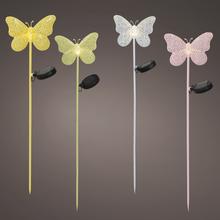 Solárny zápich motýľ z ľahkého kovu