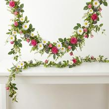 Girlanda, pnoucí květiny - Umělé květiny | FLORASYSTEM