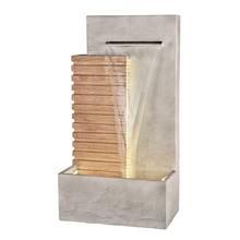 Fontána obdĺžniková, vonkajšia, GRC L.52cm W.32cm H.95cm - Záhradné osvetlenie | FLORASYSTEM