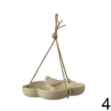 Kŕmidlo pre vtáky z bambusu v štyroch farbách.