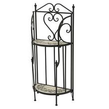 Stojan Braga s povlakom a mozaikovým vzorom práškového lakovania L.20cm W.40cm H.98cm - Nábytek | FLORASYSTEM