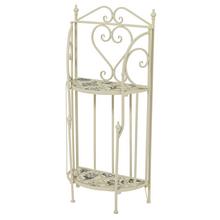 Stojan Braga s povlakom krém a mozaikovým vzorom práškového lakovania L.20cm W.40cm H.98cm - Nábytek | FLORASYSTEM