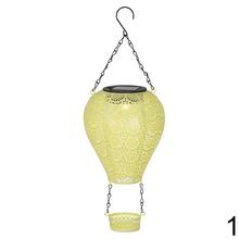 Solárny závesný balón v rôznych farbách.