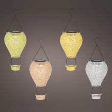 Solárny závesný balón v rôznych farbách.